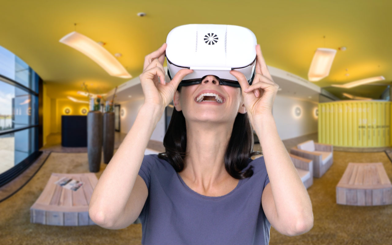 BV-Screen-Brille-Hand-360-Roedl+Partner_01 360 Grad Unternehmen mit jeder VR-Brille in 3D erleben.