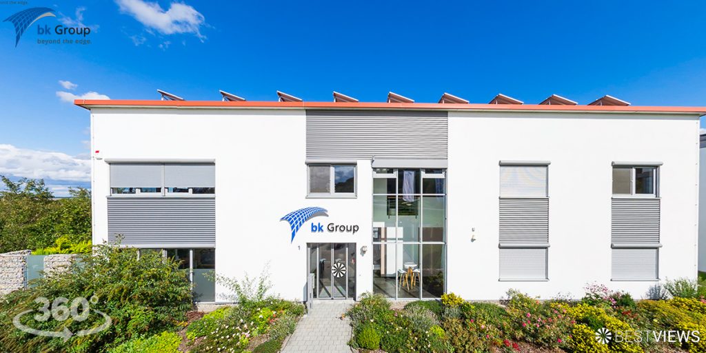 virtueller 360 Grad Unternehmens-Rundgang bk-Group