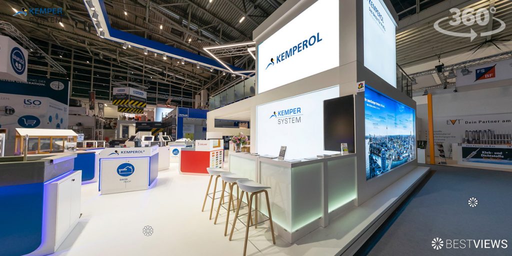 360 Grad virtueller Messestand Kemper System