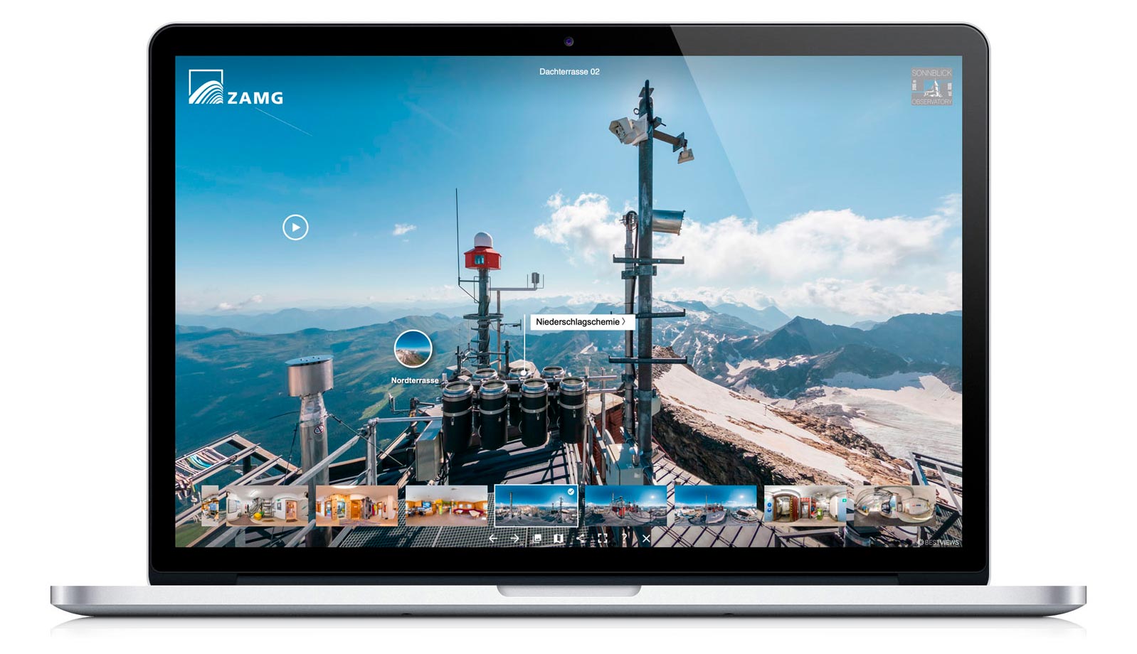 MacBook-Pro-ZAMG-Sonnblick-01_crop Virtueller Rundgang Forschung Zamg Sonnblick