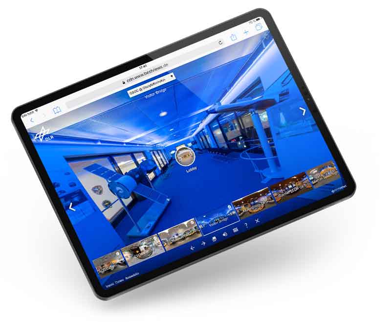 bestviews-3D-Panorama-tour-dlr-RB-ipad Erleben Sie die 3D Panorama Tour von DLR Robotic am ipad