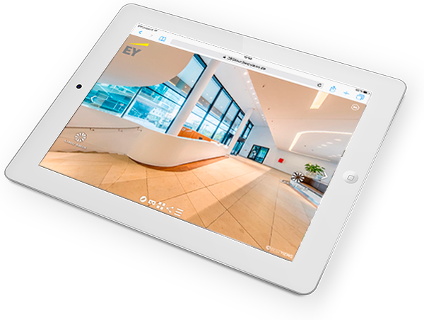 ipad_Best_Luxury iPad Darstellung virtueller 360° Grad Luxus Studie Rundgang E&Y