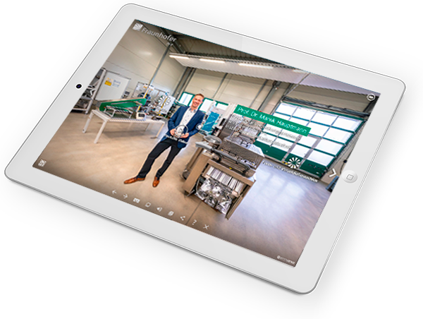 ipad_Bestviews-360-Grad-Tour-Fraunhofer-IVV So präsentiert sich das Fraunhofer IVV virtuell am Ipad