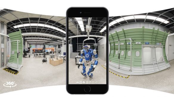 Virtual Tour DLR Robotik mit dem Smartphone erleben Virtual Tour DLR Robotik mit dem Smartphone erleben