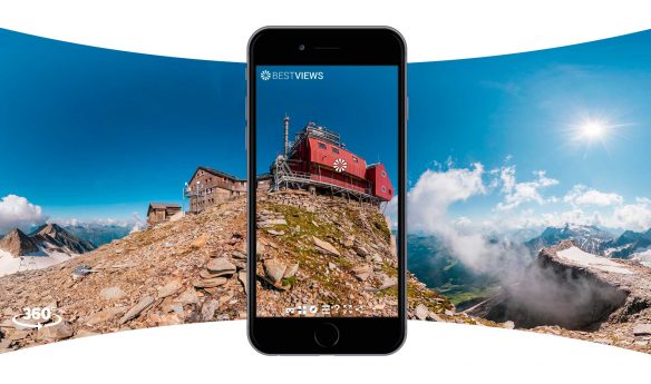 iphone-360-Grad-Tour-Zamg-Sonnblick 360 Grad Obervatorium mit dem Smartphone erleben.